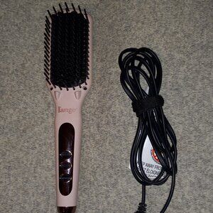 Lange hair straightener brush